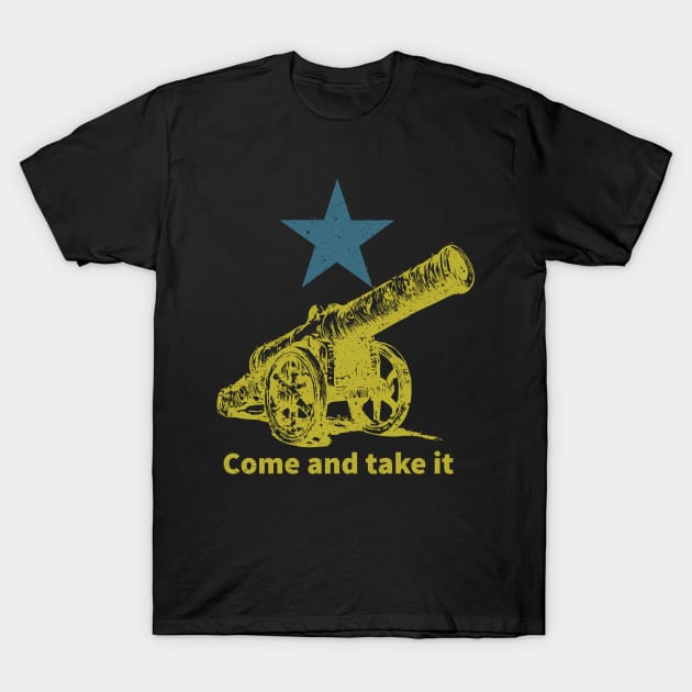 Come and take it T-Shirt by Toby Wilkinson